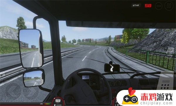 欧洲卡车模拟3手游怎么看地图