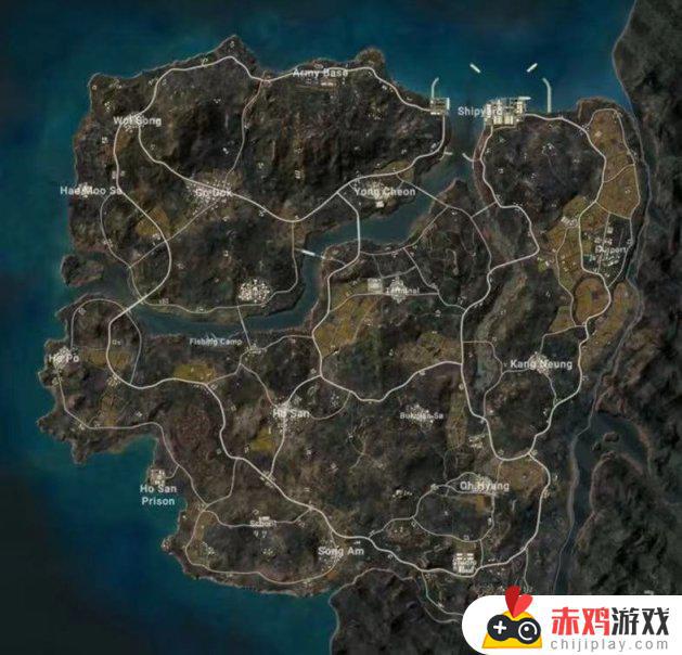 PUBG至今5张8X8大地图，你最钟爱哪一张？