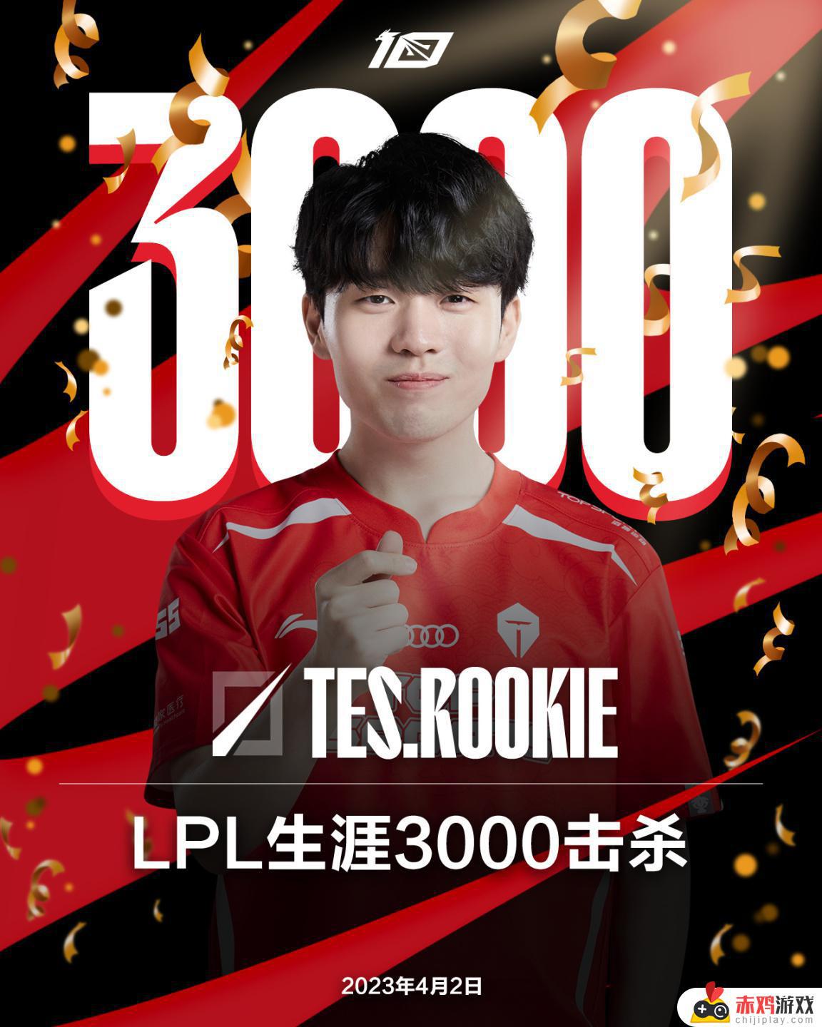 联盟日报：Rookie LPL 3000击杀；OMG 3:2 TES