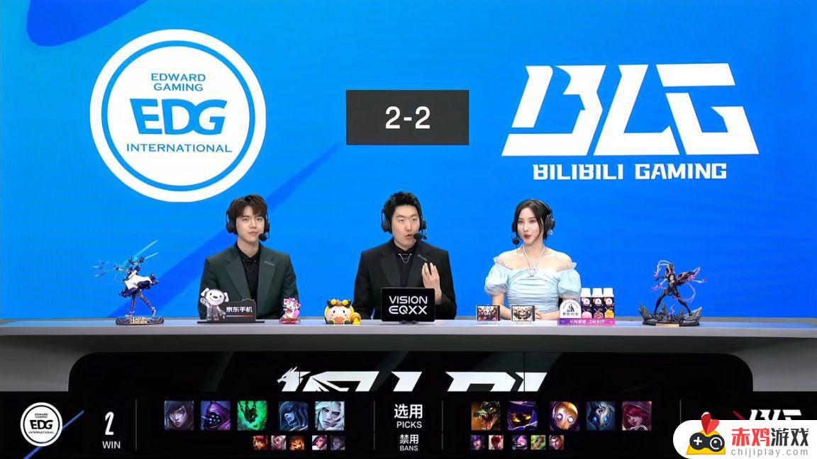 LPL季后赛：Leave月男大后期扳平比分！EDG 2-2 BLG！