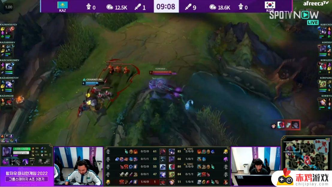 亚运会：Faker17分钟碾压局，KOR 1-0 KAZ！韩国选手Faker在17分钟内完胜哈萨克斯坦选手