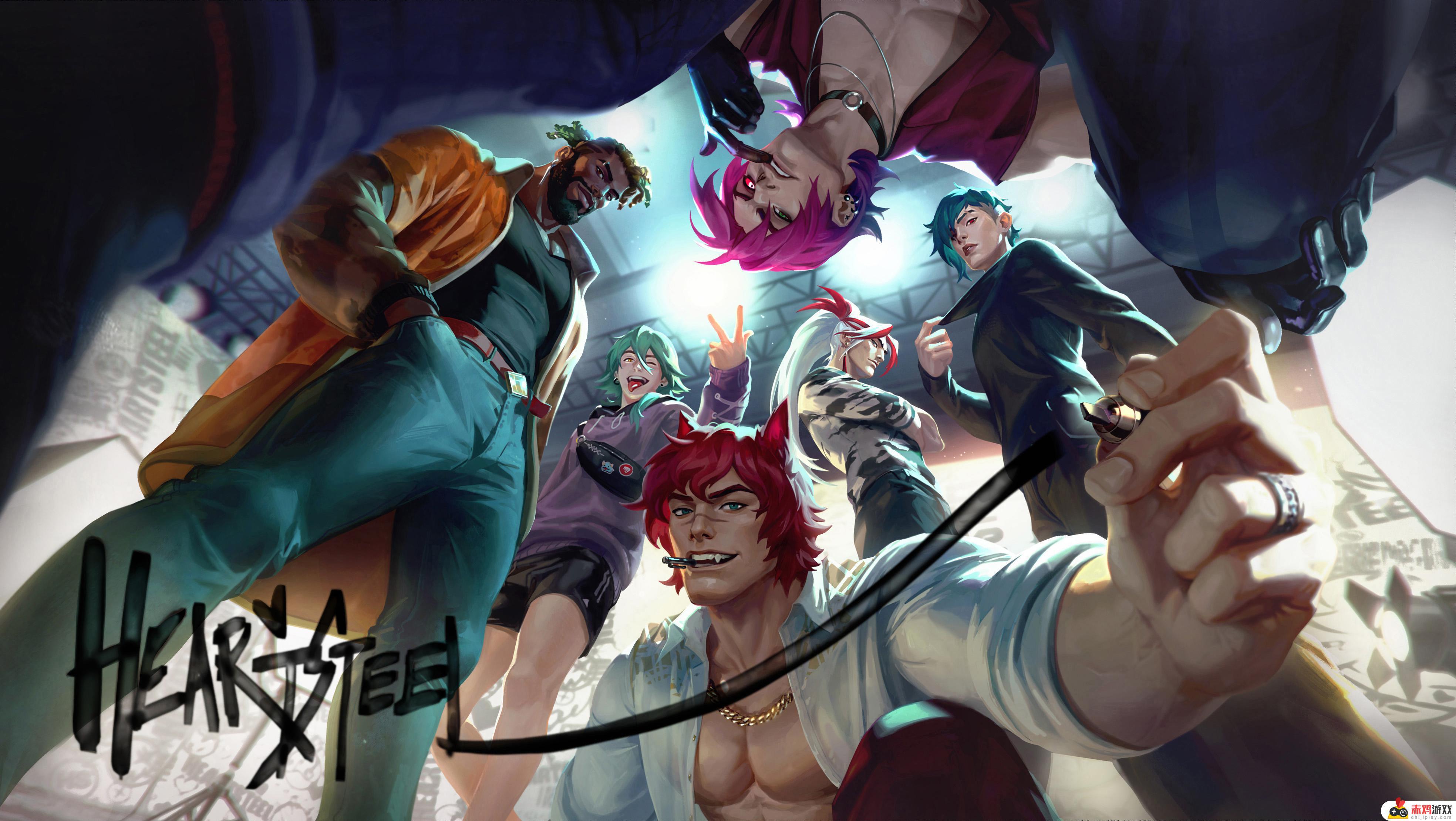 拳头游戏公布全新虚拟乐队HEARTSTEEL及英雄联盟英雄新形象