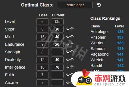 艾尔登法环加点计算器 