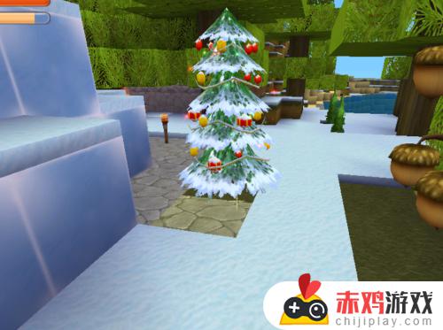 在迷你世界中如何制作圣诞树