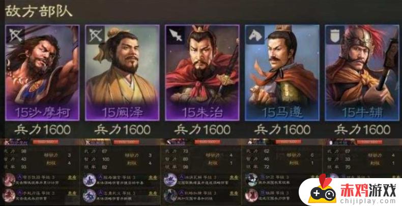 三国志战棋版四级地沙摩柯队如何打