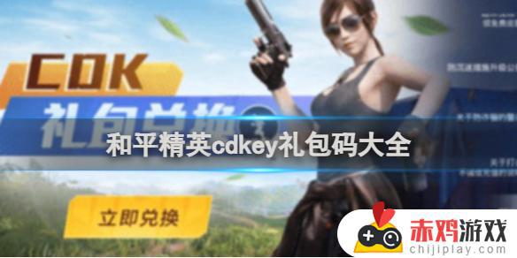 和平精英cdk兑换码最新 和平精英cdkey礼包码领取