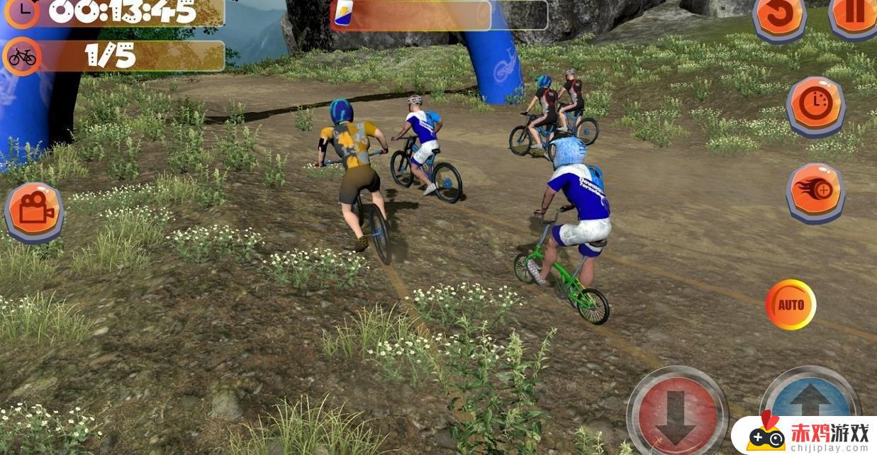 真实山地自行车手机游戏